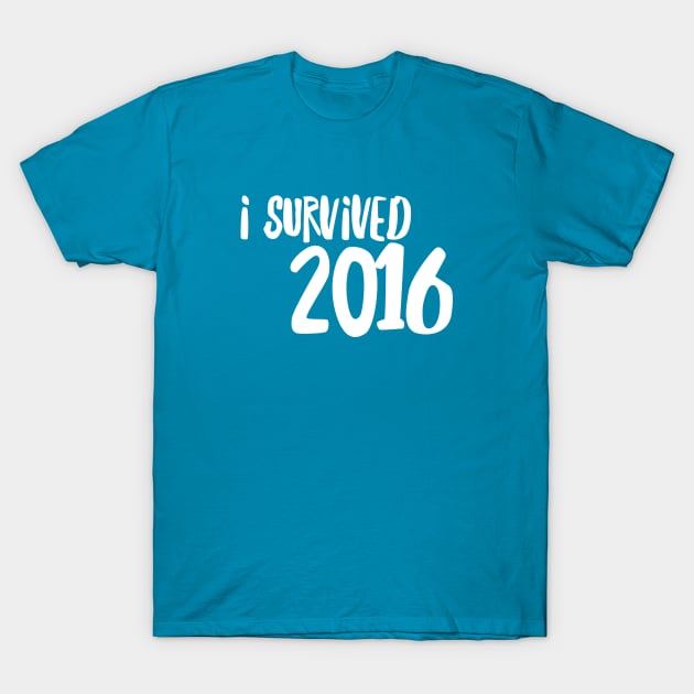 I survived 2016 T-Shirt by happinessinatee